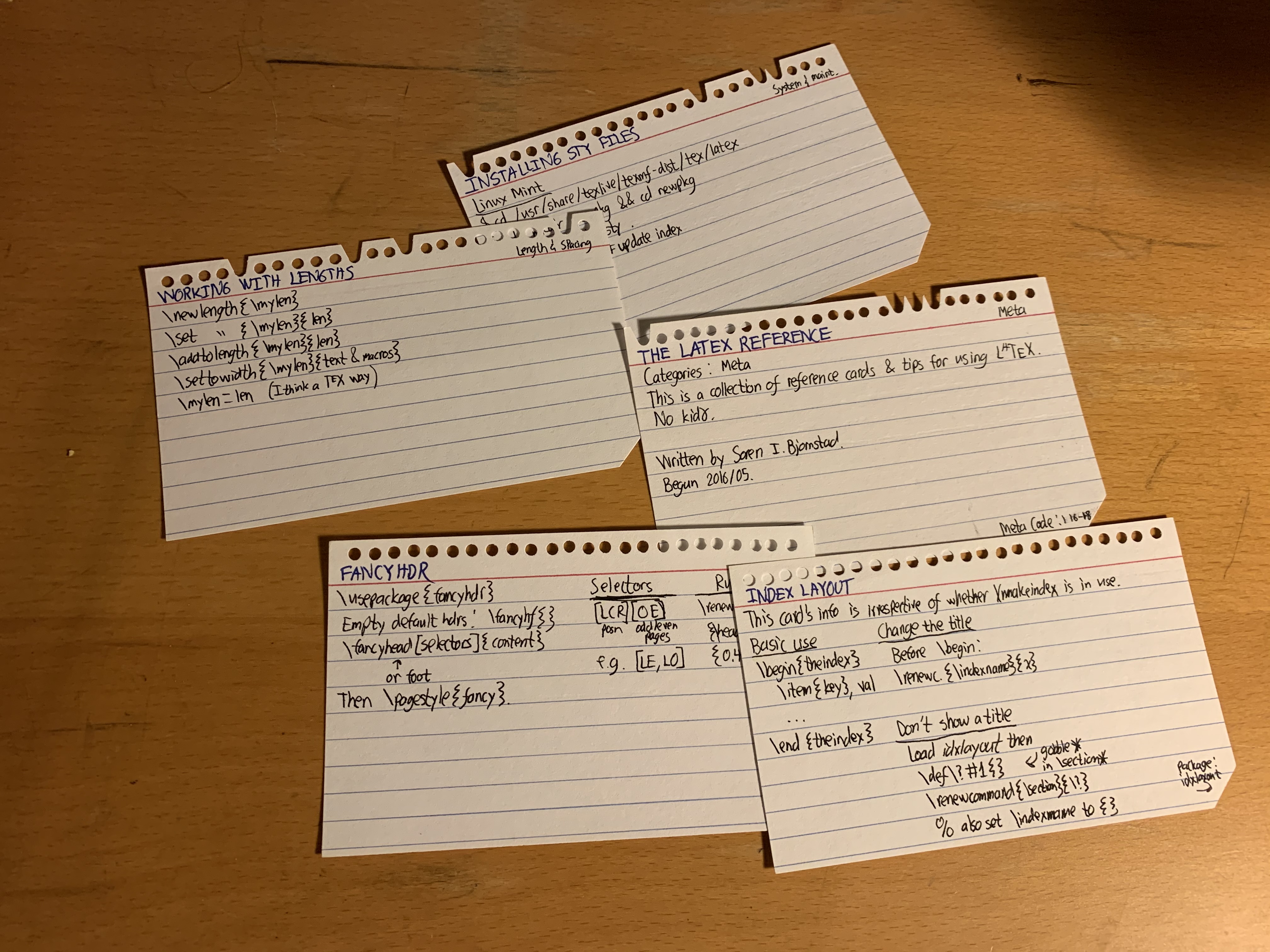 The Magic Of Index Cards Control Alt Backspace